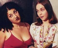 Bible Girl invites Play Girl to youth group concert